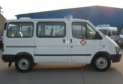 Jiangling Quanshun brand automobiles JX5044XJHMA ambulance