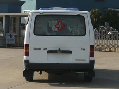 Jiangling Quanshun brand automobiles JX5044XJHMA ambulance