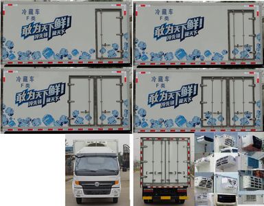 Dongfeng  EQ5080XLCL8BDCAC Refrigerated truck