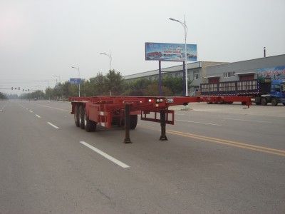 Jijun brand automobiles HJT9401TJZ Container transport semi-trailer