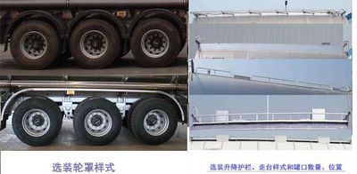 Shengrun  SKW9409GLY Asphalt transport semi-trailer