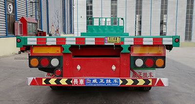 Weizheng Baiye  WZB9401TPBE Flat transport semi-trailer