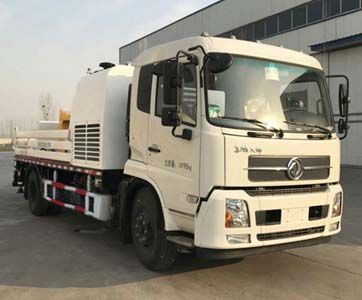 Lu Zhuan Juxin brand automobile ZJX5140THB Vehicle mounted concrete pump truck