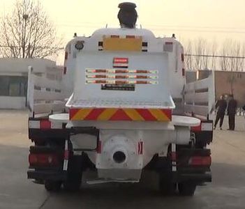 Lu Zhuan Juxin brand automobile ZJX5140THB Vehicle mounted concrete pump truck