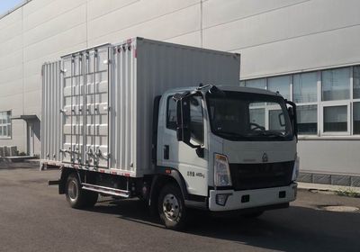 Haowo  ZZ5047XXYF3415F145PHEV Plug in hybrid box type transport vehicle