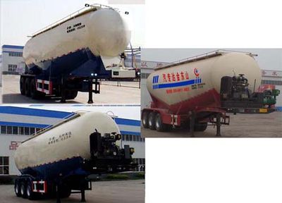 Liangyun brand automobile SLY9405GFL Medium density powder material transportation semi-trailer