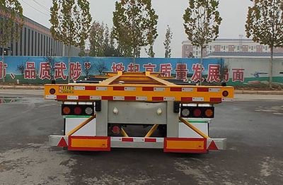 Weizheng Baiye  WZB9390TJZE Container transport semi-trailer