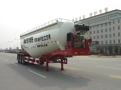 Huajun  ZCZ9403GFL Powder material transportation semi-trailer