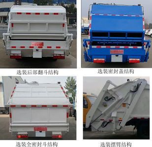 Juchen Ace Car HNY5080ZYSH6 Compressed garbage truck