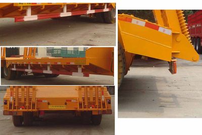 Luyue  LHX9353TDP Low flatbed semi-trailer