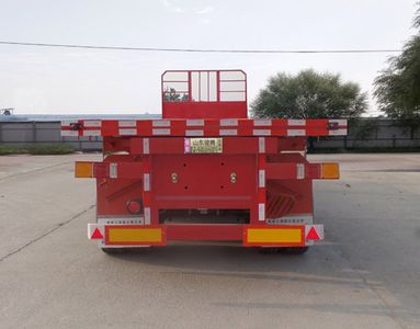 Yongxing Business Brand Automobile STS9402ZZXPC Flat dump semi-trailer