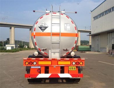 Huanghai  DD9400GFW Tank transport semi-trailer for corrosive substances