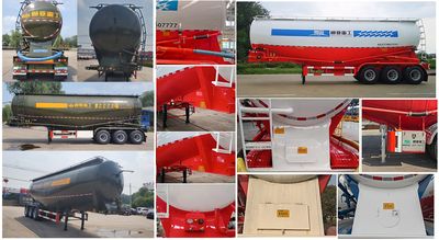 Tonghua  WTY9405GFLDC50 Low density powder material transportation semi-trailer