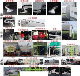 Zhonglian Automobile ZBH5253GQXDFE6 Cleaning car