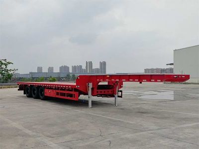 Nanjun  NJP9400TDP Low flatbed semi-trailer