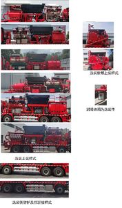 Zhonghua Tongyun  TYJ5360TYL Fracturing truck