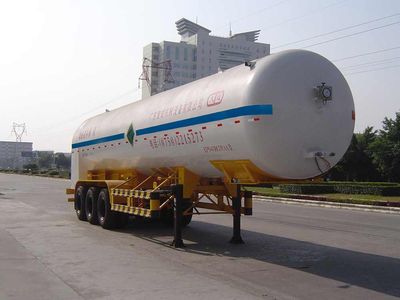 Jiuyuan  KP9408GDYAA Low temperature liquid transport semi-trailer