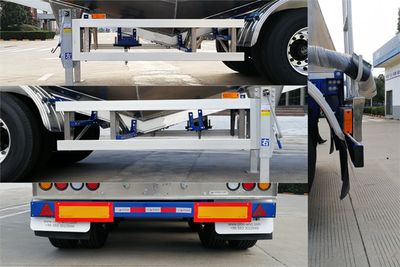 Ruijiang  WL9405GFL45 Aluminum alloy medium density powder material transportation semi-trailer