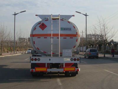 Lingyu  CLY9350GYYA Oil transport semi-trailer