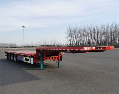 Shungang  HGL9401TDP Low flatbed semi-trailer