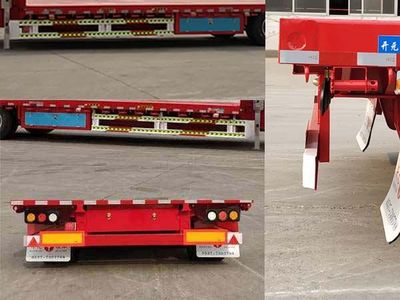 Liangshan Kaiyuan  LKY9401TDP Low flatbed semi-trailer