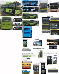 Jinlong  XMQ6850AGCHEVN61 Plug in hybrid urban buses