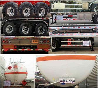 Yongqiang  YQ9406GRYCY2 Flammable liquid tank transport semi-trailer