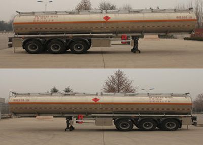 Daiyang  TAG9401GYYA Aluminum alloy oil transport semi-trailer