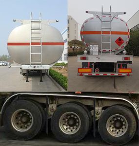 Daiyang  TAG9401GYYA Aluminum alloy oil transport semi-trailer