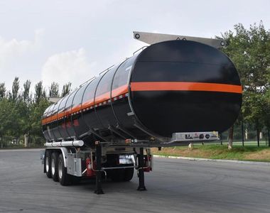 Jinxi  WPH9403GRYA Aluminum alloy flammable liquid tank transport semi-trailer