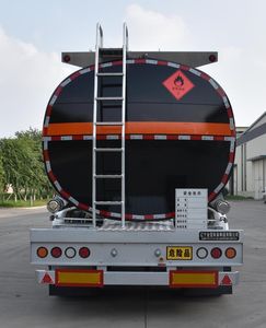 Jinxi  WPH9403GRYA Aluminum alloy flammable liquid tank transport semi-trailer