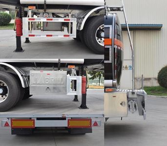 Jinxi  WPH9403GRYA Aluminum alloy flammable liquid tank transport semi-trailer