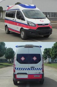 Jiangling Quanshun brand automobiles JX5036XJHZJ6V ambulance