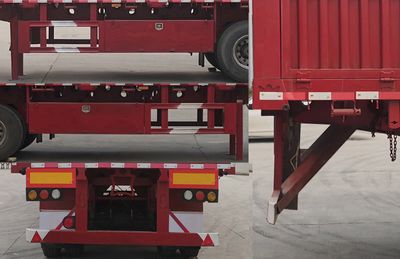 Huaxing Jiangshan brand automobiles SMW9400CCY Gantry transport semi-trailer