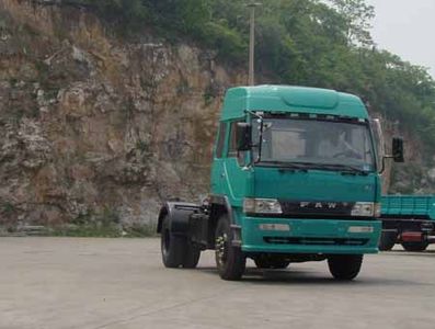 Jiefang Automobile CA4112P1K2A95 Flat head semi-trailer tractor