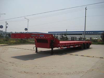 Yangjia  LHL9407TDP Low flatbed semi-trailer