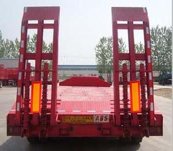 Yangjia  LHL9407TDP Low flatbed semi-trailer