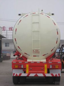 Guangke brand automobiles YGK9401GFL Low density powder material transportation semi-trailer