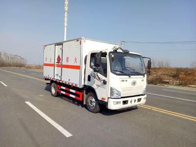 Dali  DLQ5040XRQCA6 Flammable gas box transport vehicle