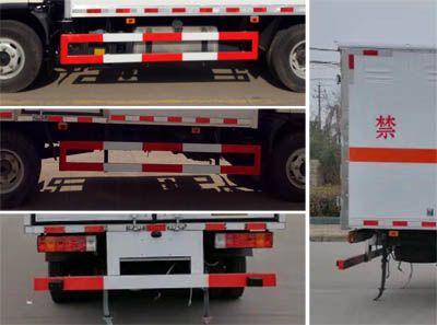 Dali  DLQ5040XRQCA6 Flammable gas box transport vehicle