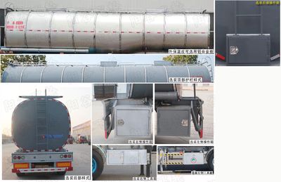 Jingyanggang  SFL9400GPG Ordinary liquid transport semi-trailer