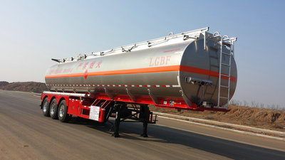 Yongqiang  YQ9401GYYCT1 Aluminum alloy oil transport semi-trailer