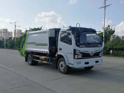 Huatong brand automobiles HCQ5127ZYS6ZS Compressed garbage truck