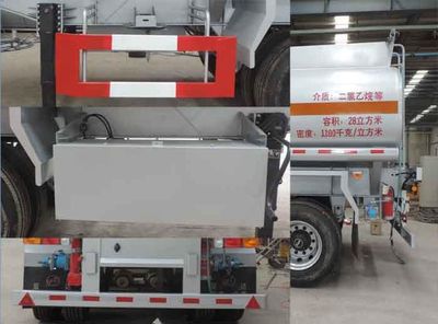 Shuangda  ZLQ9408GHY Chemical liquid transportation semi-trailer