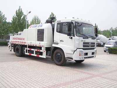 Dongyue  ZTQ5129THBED Vehicle mounted concrete pump truck