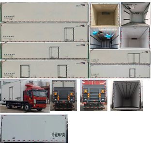 Haowo  ZZ5167XLCH4515F1 Refrigerated truck