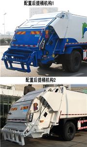 Sanli  CGJ5123ZYSE5 Compressed garbage truck