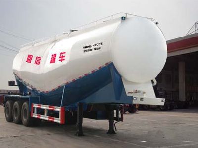 Enxin Business Brand Automobile HEX9402GFLA Low density powder material transportation semi-trailer