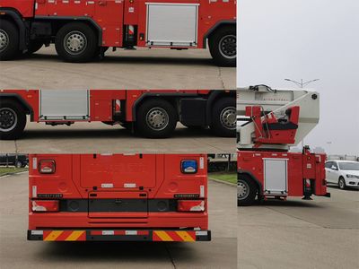 Zhonglian Automobile ZLF5510JXFDG70 Climbing platform fire truck