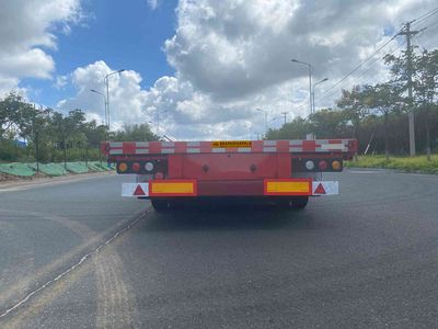 Jiyun  MCW9408TDP Low flatbed semi-trailer